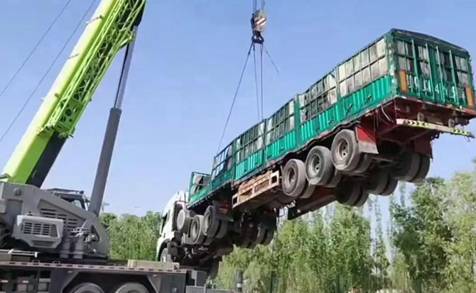 共和道路脱困救援案例